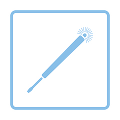 Image showing Electricity test screwdriver icon