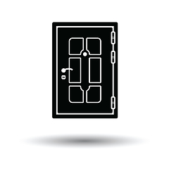 Image showing Apartments door icon