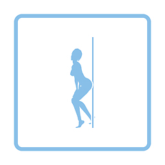 Image showing Stripper night club icon