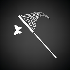 Image showing Butterfly net  icon