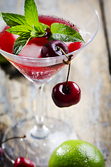 Image showing Cherry Cocktail