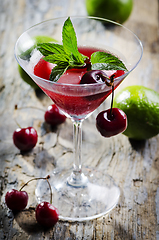 Image showing Cherry Cocktail