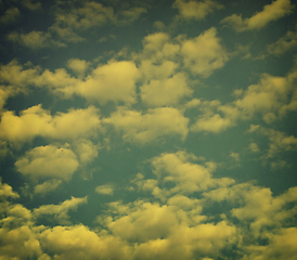 Image showing Retro Clouds