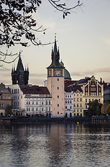 Image showing Prague from Vltava