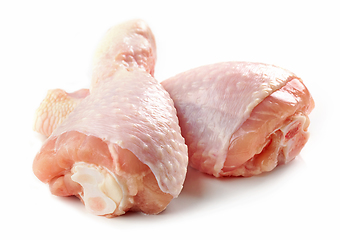 Image showing fresh raw chicken legs