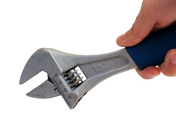 Image showing Wrench,clipping path