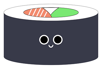 Image showing Sushi2, vector or color illustration.