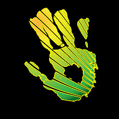 Image showing cyber hand