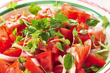 Image showing Tomato salad