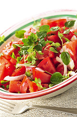 Image showing Tomato salad