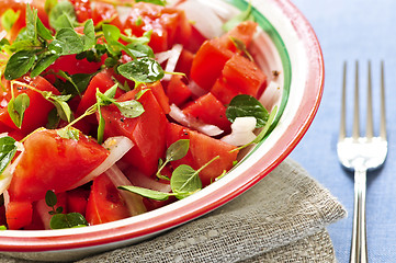 Image showing Tomato salad