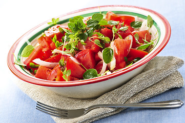 Image showing Tomato salad