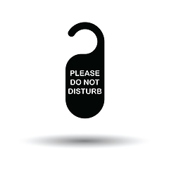 Image showing Don\'t disturb tag icon