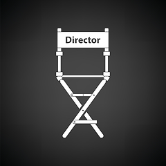 Image showing Director chair icon