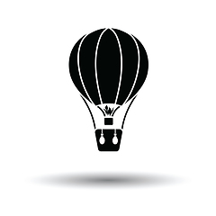 Image showing Hot air balloon icon