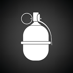Image showing Attack grenade icon