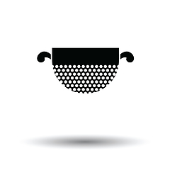 Image showing Kitchen colander icon