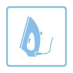 Image showing Steam iron icon