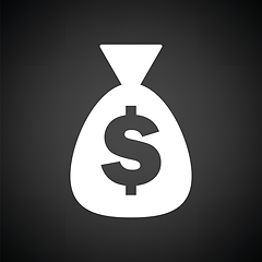 Image showing Money bag icon