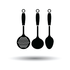 Image showing Ladle set icon