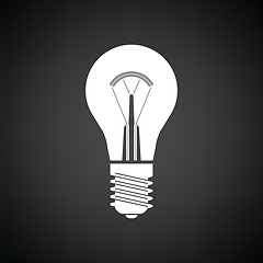 Image showing Electric bulb icon