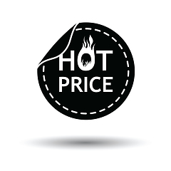 Image showing Hot price icon