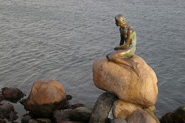 Image showing The litle mermaid in Copenhagen