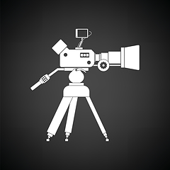 Image showing Movie camera icon