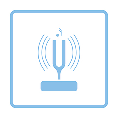 Image showing Tuning fork icon