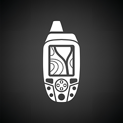 Image showing Portable GPS device icon