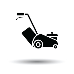 Image showing Lawn mower icon