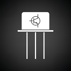 Image showing Transistor icon