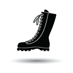 Image showing Hiking boot icon