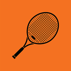 Image showing Tennis racket icon