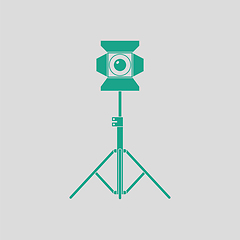 Image showing Stage projector icon