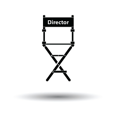 Image showing Director chair icon