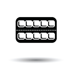 Image showing Tablets pack icon