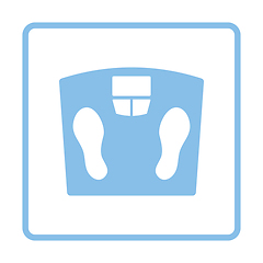 Image showing Floor scales icon