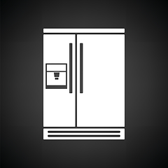 Image showing Wide refrigerator icon