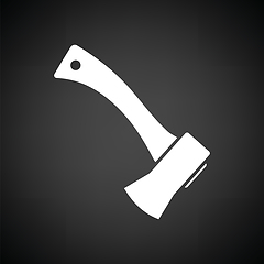 Image showing Camping axe  icon