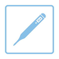 Image showing Medical thermometer icon