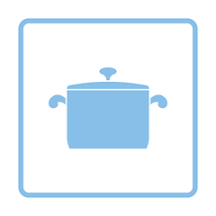 Image showing Kitchen pan icon