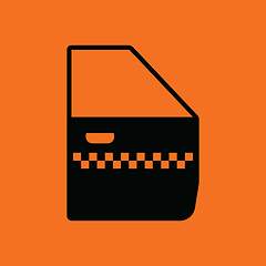 Image showing Taxi side door icon