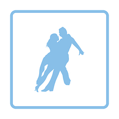 Image showing Dancing pair icon