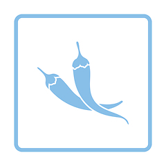 Image showing Chili pepper icon