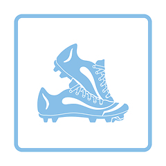 Image showing Baseball boot icon