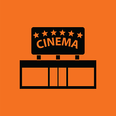 Image showing Cinema entrance icon