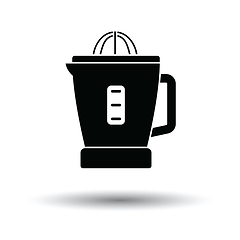 Image showing Citrus juicer machine icon
