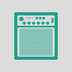 Image showing Audio monitor icon