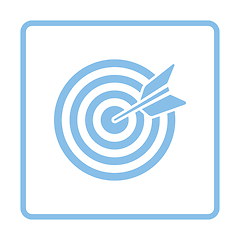 Image showing Target with dart in bulleye icon